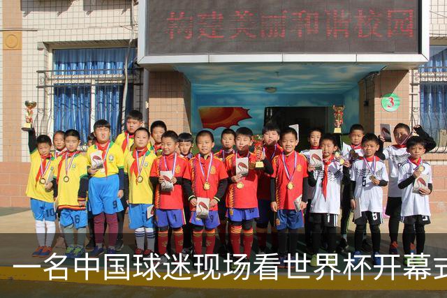 一名中国球迷现场看世界杯开幕式“破防”：要是有我们的球队该多好